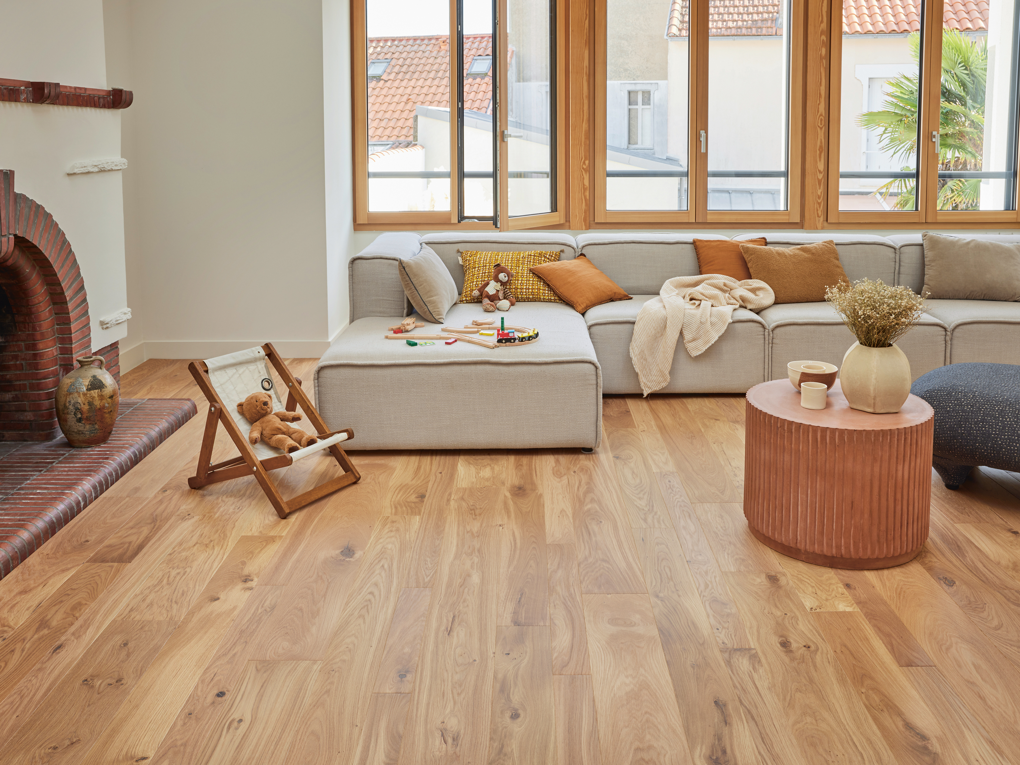 Parquet contrecollé Chalons en Champagne - Reims - Bois français - artisan